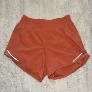 lululemon athletica Orange Women Shorts